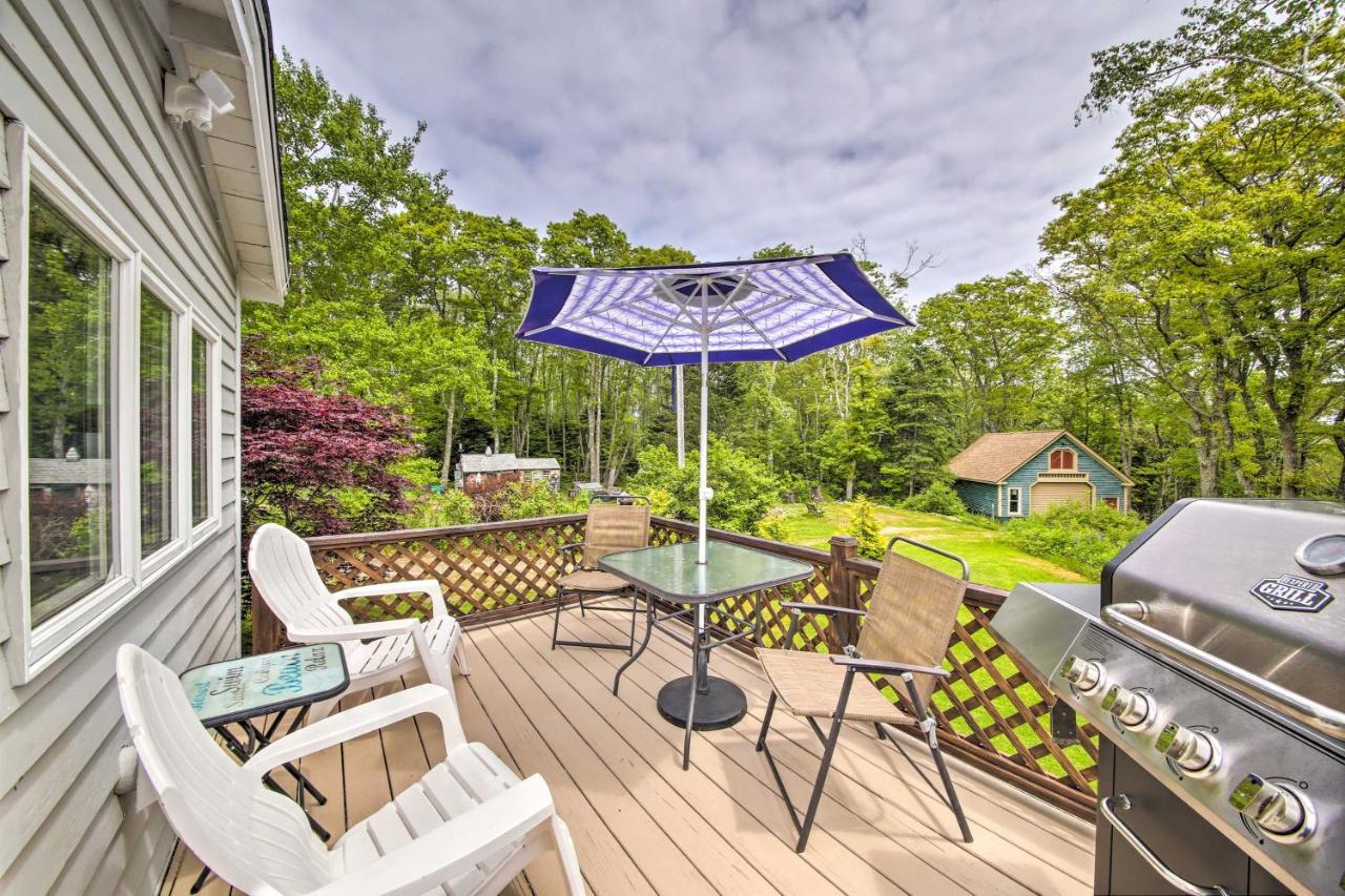 Charming East Boothbay Cottage With Large Yard! Exterior foto