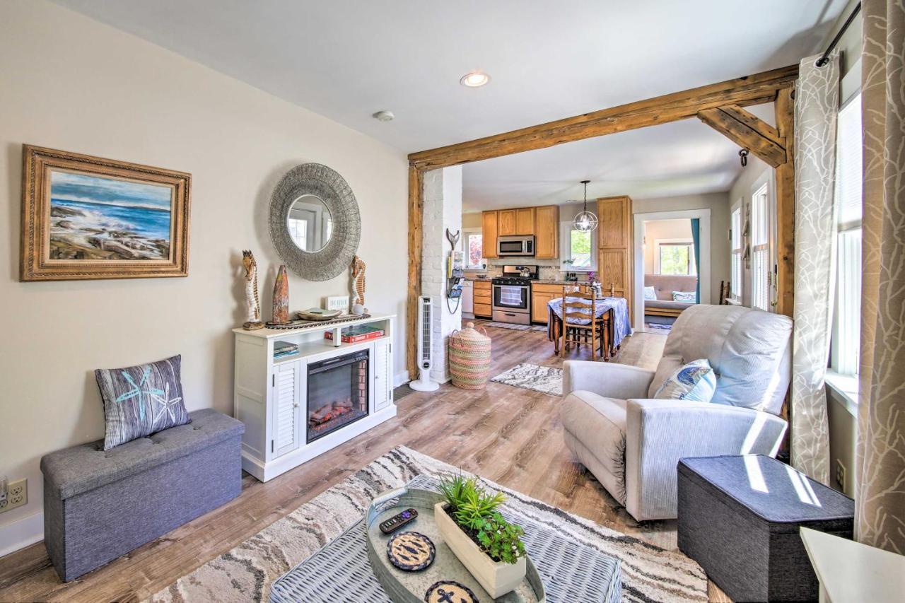 Charming East Boothbay Cottage With Large Yard! Exterior foto